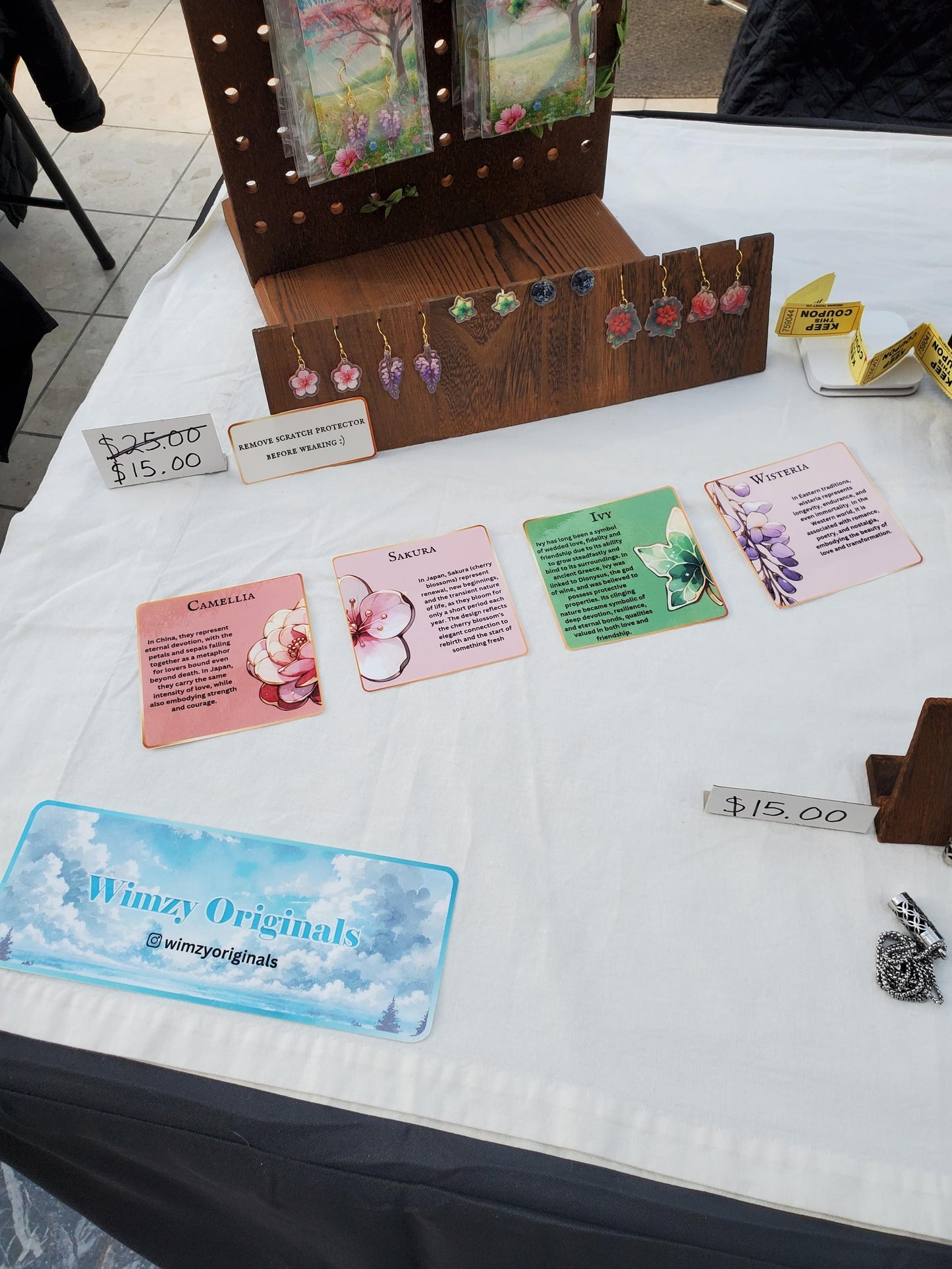 Cherry Blossom Earrings β Lightweight & Nature-Inspired πΈ